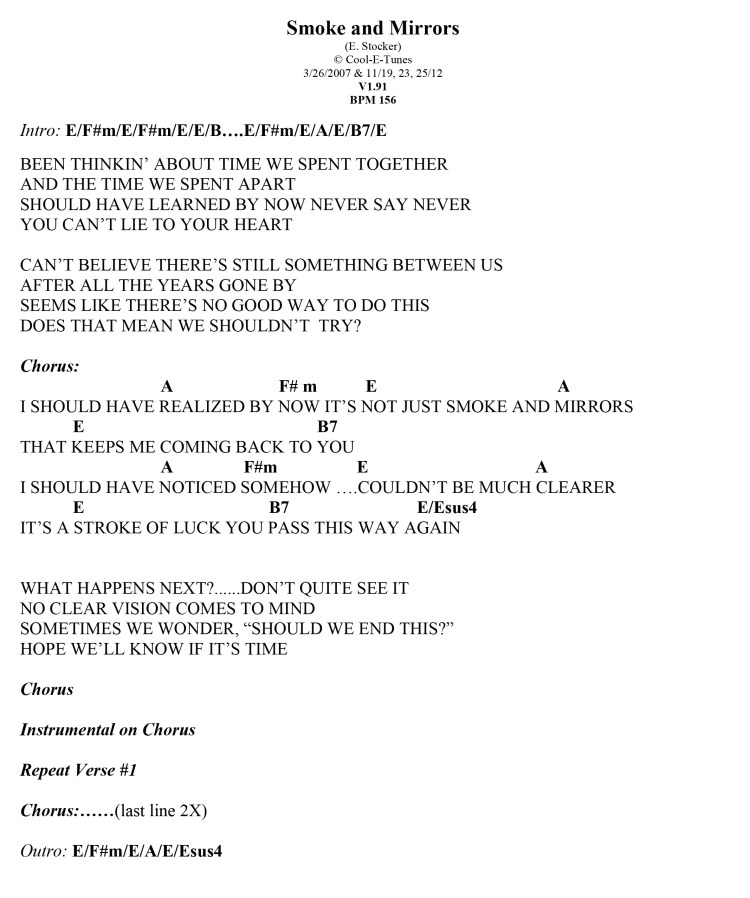 Microsoft Word - Smoke and Mirrors.doc